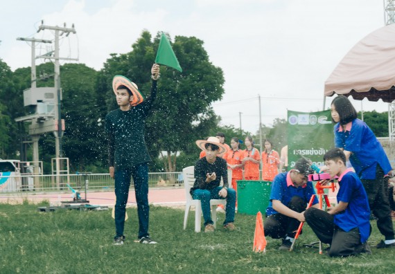 ภาพกิจกรรม  คณะวิทยาศาสตร์และเทคโนโลยี การแข่งขันจรวดขวดน้ำ งานสัปดาห์วิทยาศาสตร์แห่งชาติ ส่วนภูมิภาค ประจำปี 2567