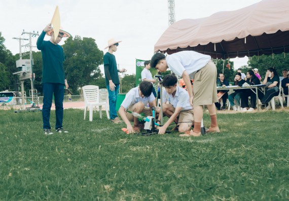ภาพกิจกรรม  คณะวิทยาศาสตร์และเทคโนโลยี การแข่งขันจรวดขวดน้ำ งานสัปดาห์วิทยาศาสตร์แห่งชาติ ส่วนภูมิภาค ประจำปี 2567