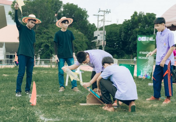 ภาพกิจกรรม  คณะวิทยาศาสตร์และเทคโนโลยี การแข่งขันจรวดขวดน้ำ งานสัปดาห์วิทยาศาสตร์แห่งชาติ ส่วนภูมิภาค ประจำปี 2567