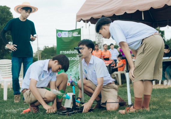 ภาพกิจกรรม  คณะวิทยาศาสตร์และเทคโนโลยี การแข่งขันจรวดขวดน้ำ งานสัปดาห์วิทยาศาสตร์แห่งชาติ ส่วนภูมิภาค ประจำปี 2567
