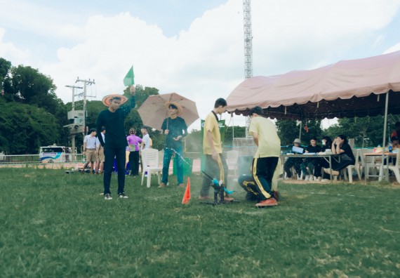 ภาพกิจกรรม  คณะวิทยาศาสตร์และเทคโนโลยี การแข่งขันจรวดขวดน้ำ งานสัปดาห์วิทยาศาสตร์แห่งชาติ ส่วนภูมิภาค ประจำปี 2567