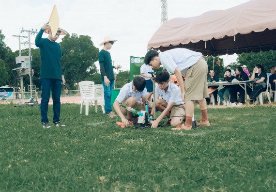ภาพกิจกรรม  คณะวิทยาศาสตร์และเทคโนโลยี การแข่งขันจรวดขวดน้ำ งานสัปดาห์วิทยาศาสตร์แห่งชาติ ส่วนภูมิภาค ประจำปี 2567