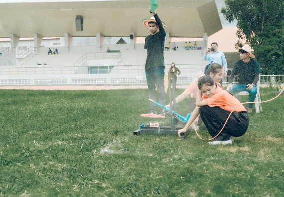 ภาพกิจกรรม  คณะวิทยาศาสตร์และเทคโนโลยี การแข่งขันจรวดขวดน้ำ งานสัปดาห์วิทยาศาสตร์แห่งชาติ ส่วนภูมิภาค ประจำปี 2567