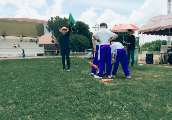 ภาพกิจกรรม  คณะวิทยาศาสตร์และเทคโนโลยี การแข่งขันจรวดขวดน้ำ งานสัปดาห์วิทยาศาสตร์แห่งชาติ ส่วนภูมิภาค ประจำปี 2567