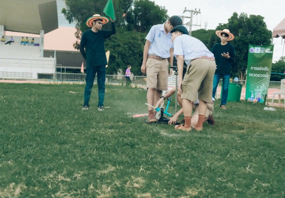 ภาพกิจกรรม  คณะวิทยาศาสตร์และเทคโนโลยี การแข่งขันจรวดขวดน้ำ งานสัปดาห์วิทยาศาสตร์แห่งชาติ ส่วนภูมิภาค ประจำปี 2567