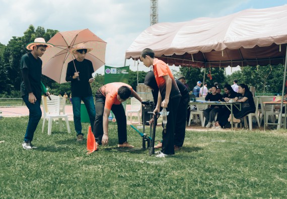 ภาพกิจกรรม  คณะวิทยาศาสตร์และเทคโนโลยี การแข่งขันจรวดขวดน้ำ งานสัปดาห์วิทยาศาสตร์แห่งชาติ ส่วนภูมิภาค ประจำปี 2567