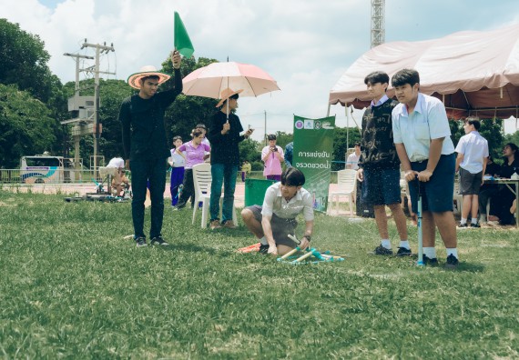 ภาพกิจกรรม  คณะวิทยาศาสตร์และเทคโนโลยี การแข่งขันจรวดขวดน้ำ งานสัปดาห์วิทยาศาสตร์แห่งชาติ ส่วนภูมิภาค ประจำปี 2567