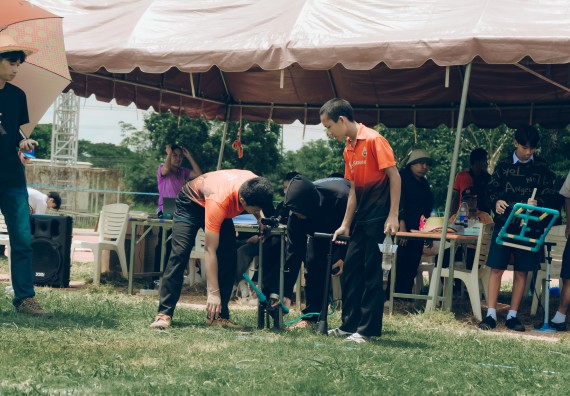 ภาพกิจกรรม  คณะวิทยาศาสตร์และเทคโนโลยี การแข่งขันจรวดขวดน้ำ งานสัปดาห์วิทยาศาสตร์แห่งชาติ ส่วนภูมิภาค ประจำปี 2567