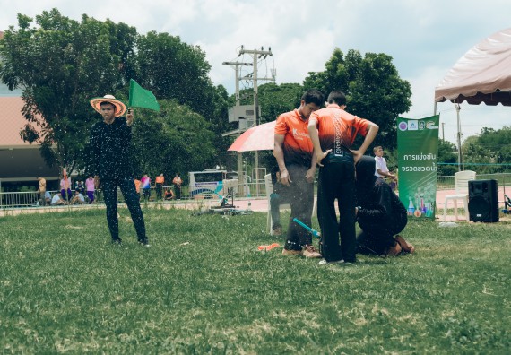 ภาพกิจกรรม  คณะวิทยาศาสตร์และเทคโนโลยี การแข่งขันจรวดขวดน้ำ งานสัปดาห์วิทยาศาสตร์แห่งชาติ ส่วนภูมิภาค ประจำปี 2567