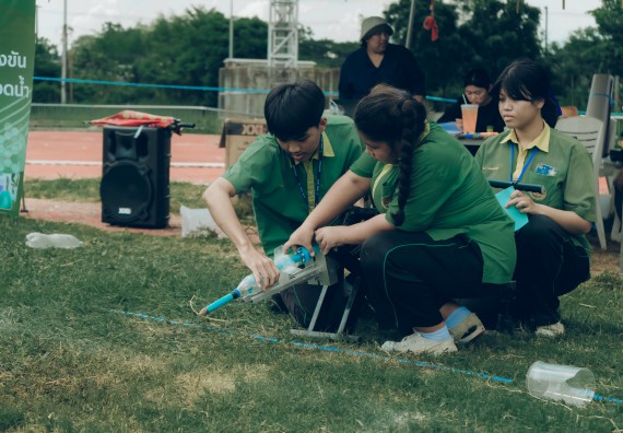ภาพกิจกรรม  คณะวิทยาศาสตร์และเทคโนโลยี การแข่งขันจรวดขวดน้ำ งานสัปดาห์วิทยาศาสตร์แห่งชาติ ส่วนภูมิภาค ประจำปี 2567