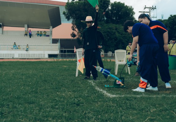 ภาพกิจกรรม  คณะวิทยาศาสตร์และเทคโนโลยี การแข่งขันจรวดขวดน้ำ งานสัปดาห์วิทยาศาสตร์แห่งชาติ ส่วนภูมิภาค ประจำปี 2567