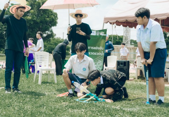 ภาพกิจกรรม  คณะวิทยาศาสตร์และเทคโนโลยี การแข่งขันจรวดขวดน้ำ งานสัปดาห์วิทยาศาสตร์แห่งชาติ ส่วนภูมิภาค ประจำปี 2567