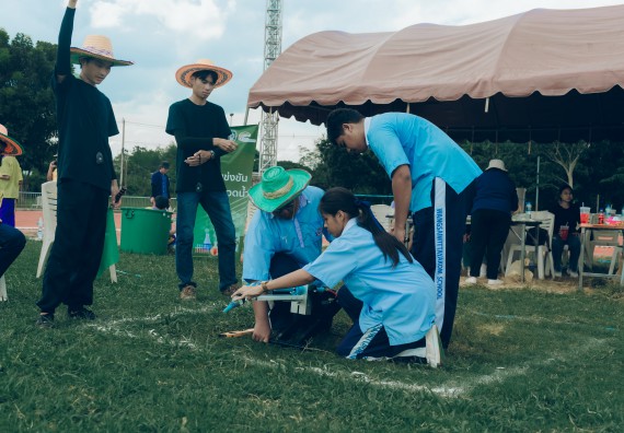 ภาพกิจกรรม  คณะวิทยาศาสตร์และเทคโนโลยี การแข่งขันจรวดขวดน้ำ งานสัปดาห์วิทยาศาสตร์แห่งชาติ ส่วนภูมิภาค ประจำปี 2567
