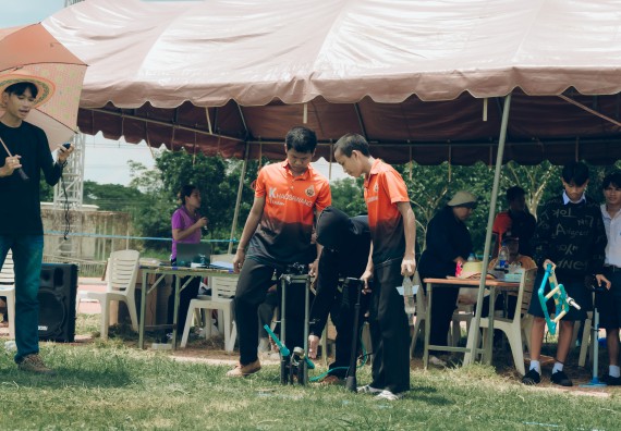 ภาพกิจกรรม  คณะวิทยาศาสตร์และเทคโนโลยี การแข่งขันจรวดขวดน้ำ งานสัปดาห์วิทยาศาสตร์แห่งชาติ ส่วนภูมิภาค ประจำปี 2567