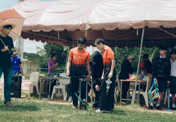 ภาพกิจกรรม  คณะวิทยาศาสตร์และเทคโนโลยี การแข่งขันจรวดขวดน้ำ งานสัปดาห์วิทยาศาสตร์แห่งชาติ ส่วนภูมิภาค ประจำปี 2567