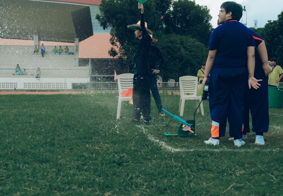 ภาพกิจกรรม  คณะวิทยาศาสตร์และเทคโนโลยี การแข่งขันจรวดขวดน้ำ งานสัปดาห์วิทยาศาสตร์แห่งชาติ ส่วนภูมิภาค ประจำปี 2567