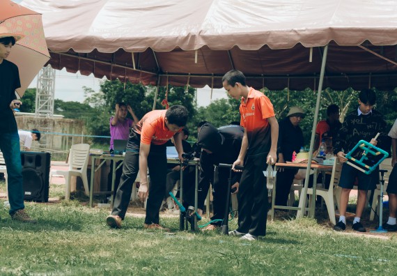 ภาพกิจกรรม  คณะวิทยาศาสตร์และเทคโนโลยี การแข่งขันจรวดขวดน้ำ งานสัปดาห์วิทยาศาสตร์แห่งชาติ ส่วนภูมิภาค ประจำปี 2567