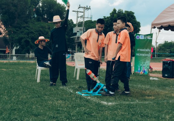 ภาพกิจกรรม  คณะวิทยาศาสตร์และเทคโนโลยี การแข่งขันจรวดขวดน้ำ งานสัปดาห์วิทยาศาสตร์แห่งชาติ ส่วนภูมิภาค ประจำปี 2567