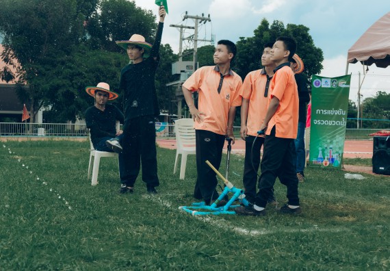 ภาพกิจกรรม  คณะวิทยาศาสตร์และเทคโนโลยี การแข่งขันจรวดขวดน้ำ งานสัปดาห์วิทยาศาสตร์แห่งชาติ ส่วนภูมิภาค ประจำปี 2567