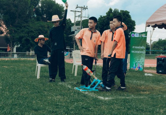 ภาพกิจกรรม  คณะวิทยาศาสตร์และเทคโนโลยี การแข่งขันจรวดขวดน้ำ งานสัปดาห์วิทยาศาสตร์แห่งชาติ ส่วนภูมิภาค ประจำปี 2567