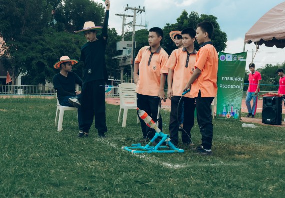 ภาพกิจกรรม  คณะวิทยาศาสตร์และเทคโนโลยี การแข่งขันจรวดขวดน้ำ งานสัปดาห์วิทยาศาสตร์แห่งชาติ ส่วนภูมิภาค ประจำปี 2567