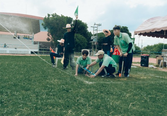 ภาพกิจกรรม  คณะวิทยาศาสตร์และเทคโนโลยี การแข่งขันจรวดขวดน้ำ งานสัปดาห์วิทยาศาสตร์แห่งชาติ ส่วนภูมิภาค ประจำปี 2567