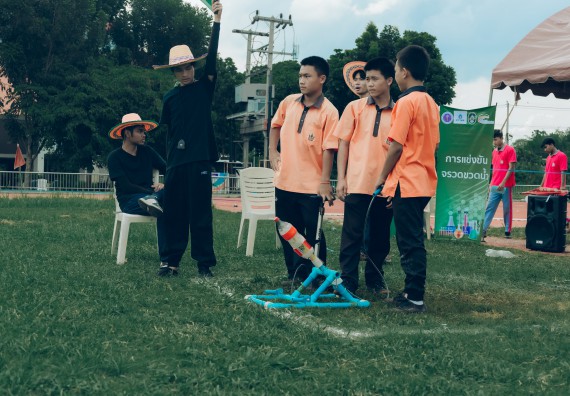 ภาพกิจกรรม  คณะวิทยาศาสตร์และเทคโนโลยี การแข่งขันจรวดขวดน้ำ งานสัปดาห์วิทยาศาสตร์แห่งชาติ ส่วนภูมิภาค ประจำปี 2567