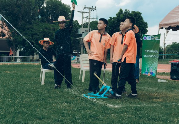 ภาพกิจกรรม  คณะวิทยาศาสตร์และเทคโนโลยี การแข่งขันจรวดขวดน้ำ งานสัปดาห์วิทยาศาสตร์แห่งชาติ ส่วนภูมิภาค ประจำปี 2567