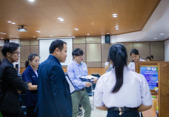 ภาพกิจกรรม  คณะวิทยาศาสตร์และเทคโนโลยี การประกวดนวัตกรรมทางอาหาร งานสัปดาห์วิทยาศาสตร์แห่งชาติ ส่วนภูมิภาค ประจำปี 2567