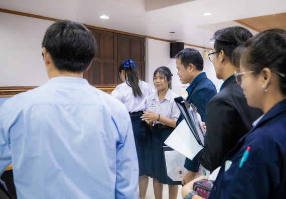 ภาพกิจกรรม  คณะวิทยาศาสตร์และเทคโนโลยี การประกวดนวัตกรรมทางอาหาร งานสัปดาห์วิทยาศาสตร์แห่งชาติ ส่วนภูมิภาค ประจำปี 2567