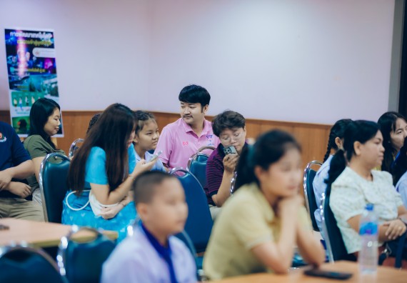 ภาพกิจกรรม  คณะวิทยาศาสตร์และเทคโนโลยี การแข่งขันการพูดทางวิทยาศาสตร์ งานสัปดาห์วิทยาศาสตร์แห่งชาติ ส่วนภูมิภาค ประจำปี 2567