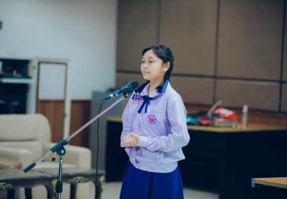 ภาพกิจกรรม  คณะวิทยาศาสตร์และเทคโนโลยี การแข่งขันการพูดทางวิทยาศาสตร์ งานสัปดาห์วิทยาศาสตร์แห่งชาติ ส่วนภูมิภาค ประจำปี 2567