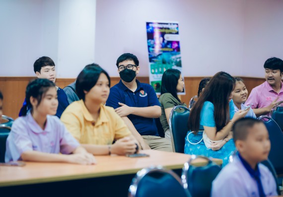 ภาพกิจกรรม  คณะวิทยาศาสตร์และเทคโนโลยี การแข่งขันการพูดทางวิทยาศาสตร์ งานสัปดาห์วิทยาศาสตร์แห่งชาติ ส่วนภูมิภาค ประจำปี 2567