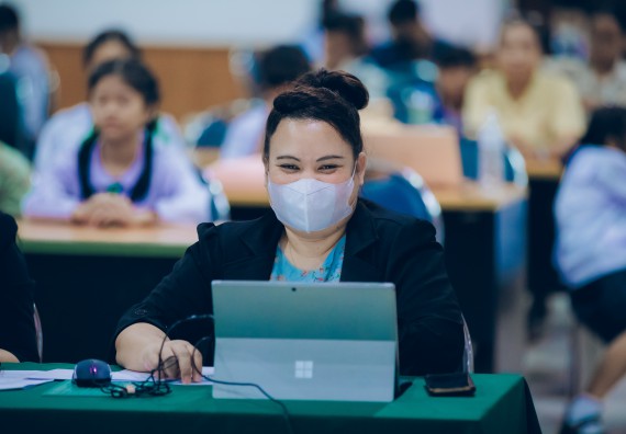 ภาพกิจกรรม  คณะวิทยาศาสตร์และเทคโนโลยี การแข่งขันการพูดทางวิทยาศาสตร์ งานสัปดาห์วิทยาศาสตร์แห่งชาติ ส่วนภูมิภาค ประจำปี 2567