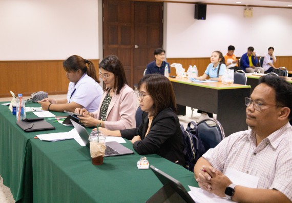 ภาพกิจกรรม  คณะวิทยาศาสตร์และเทคโนโลยี การแข่งขันการพูดทางวิทยาศาสตร์ งานสัปดาห์วิทยาศาสตร์แห่งชาติ ส่วนภูมิภาค ประจำปี 2567