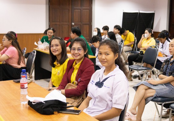 ภาพกิจกรรม  คณะวิทยาศาสตร์และเทคโนโลยี การแข่งขันการพูดทางวิทยาศาสตร์ งานสัปดาห์วิทยาศาสตร์แห่งชาติ ส่วนภูมิภาค ประจำปี 2567