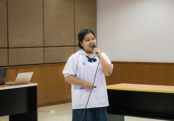 ภาพกิจกรรม  คณะวิทยาศาสตร์และเทคโนโลยี การแข่งขันการพูดทางวิทยาศาสตร์ งานสัปดาห์วิทยาศาสตร์แห่งชาติ ส่วนภูมิภาค ประจำปี 2567