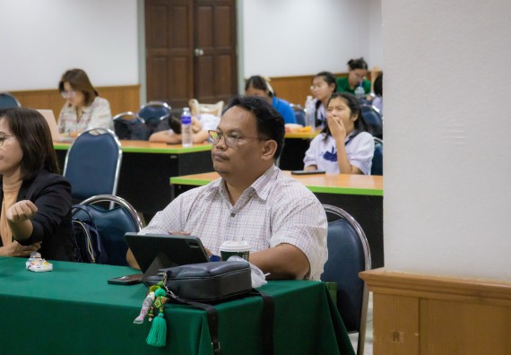 ภาพกิจกรรม  คณะวิทยาศาสตร์และเทคโนโลยี การแข่งขันการพูดทางวิทยาศาสตร์ งานสัปดาห์วิทยาศาสตร์แห่งชาติ ส่วนภูมิภาค ประจำปี 2567