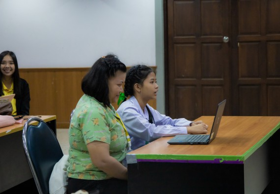 ภาพกิจกรรม  คณะวิทยาศาสตร์และเทคโนโลยี การแข่งขันการพูดทางวิทยาศาสตร์ งานสัปดาห์วิทยาศาสตร์แห่งชาติ ส่วนภูมิภาค ประจำปี 2567