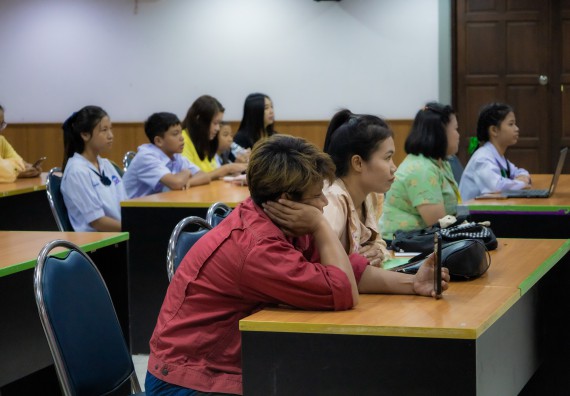 ภาพกิจกรรม  คณะวิทยาศาสตร์และเทคโนโลยี การแข่งขันการพูดทางวิทยาศาสตร์ งานสัปดาห์วิทยาศาสตร์แห่งชาติ ส่วนภูมิภาค ประจำปี 2567