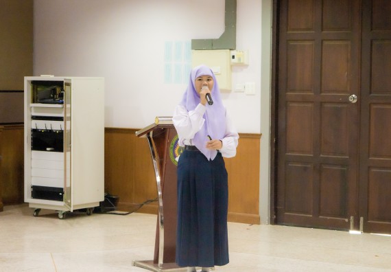 ภาพกิจกรรม  คณะวิทยาศาสตร์และเทคโนโลยี การแข่งขันการพูดทางวิทยาศาสตร์ งานสัปดาห์วิทยาศาสตร์แห่งชาติ ส่วนภูมิภาค ประจำปี 2567