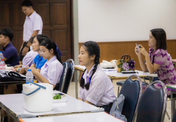 ภาพกิจกรรม  คณะวิทยาศาสตร์และเทคโนโลยี การแข่งขันการพูดทางวิทยาศาสตร์ งานสัปดาห์วิทยาศาสตร์แห่งชาติ ส่วนภูมิภาค ประจำปี 2567