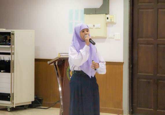 ภาพกิจกรรม  คณะวิทยาศาสตร์และเทคโนโลยี การแข่งขันการพูดทางวิทยาศาสตร์ งานสัปดาห์วิทยาศาสตร์แห่งชาติ ส่วนภูมิภาค ประจำปี 2567