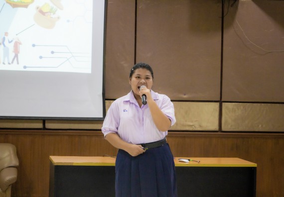 ภาพกิจกรรม  คณะวิทยาศาสตร์และเทคโนโลยี การแข่งขันการพูดทางวิทยาศาสตร์ งานสัปดาห์วิทยาศาสตร์แห่งชาติ ส่วนภูมิภาค ประจำปี 2567