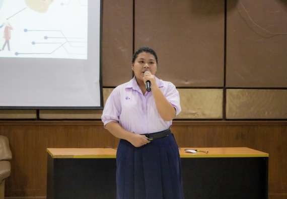 ภาพกิจกรรม  คณะวิทยาศาสตร์และเทคโนโลยี การแข่งขันการพูดทางวิทยาศาสตร์ งานสัปดาห์วิทยาศาสตร์แห่งชาติ ส่วนภูมิภาค ประจำปี 2567