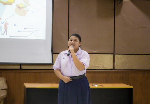 ภาพกิจกรรม  คณะวิทยาศาสตร์และเทคโนโลยี การแข่งขันการพูดทางวิทยาศาสตร์ งานสัปดาห์วิทยาศาสตร์แห่งชาติ ส่วนภูมิภาค ประจำปี 2567