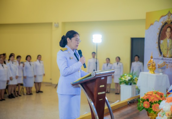 ภาพกิจกรรม  คณะวิทยาศาสตร์และเทคโนโลยี พิธีถวายพานพุ่มสักการะ “พระบิดาแห่งวิทยาศาสตร์ไทย” และพิธีมอบรางวัลเชิดชูเกียรติ งานสัปดาห์วิทยาศาสตร์แห่งชาติ ส่วนภูมิภาค ประจำปี 2567