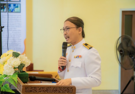 ภาพกิจกรรม  คณะวิทยาศาสตร์และเทคโนโลยี พิธีถวายพานพุ่มสักการะ “พระบิดาแห่งวิทยาศาสตร์ไทย” และพิธีมอบรางวัลเชิดชูเกียรติ งานสัปดาห์วิทยาศาสตร์แห่งชาติ ส่วนภูมิภาค ประจำปี 2567