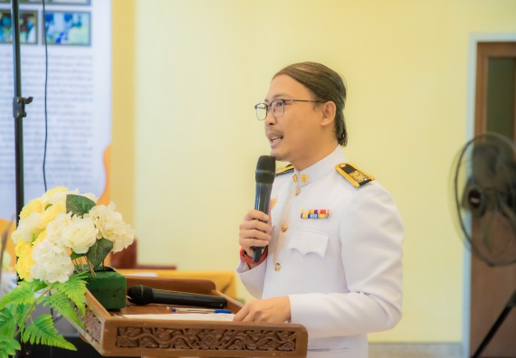 ภาพกิจกรรม  คณะวิทยาศาสตร์และเทคโนโลยี พิธีถวายพานพุ่มสักการะ “พระบิดาแห่งวิทยาศาสตร์ไทย” และพิธีมอบรางวัลเชิดชูเกียรติ งานสัปดาห์วิทยาศาสตร์แห่งชาติ ส่วนภูมิภาค ประจำปี 2567