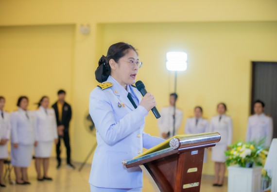 ภาพกิจกรรม  คณะวิทยาศาสตร์และเทคโนโลยี พิธีถวายพานพุ่มสักการะ “พระบิดาแห่งวิทยาศาสตร์ไทย” และพิธีมอบรางวัลเชิดชูเกียรติ งานสัปดาห์วิทยาศาสตร์แห่งชาติ ส่วนภูมิภาค ประจำปี 2567